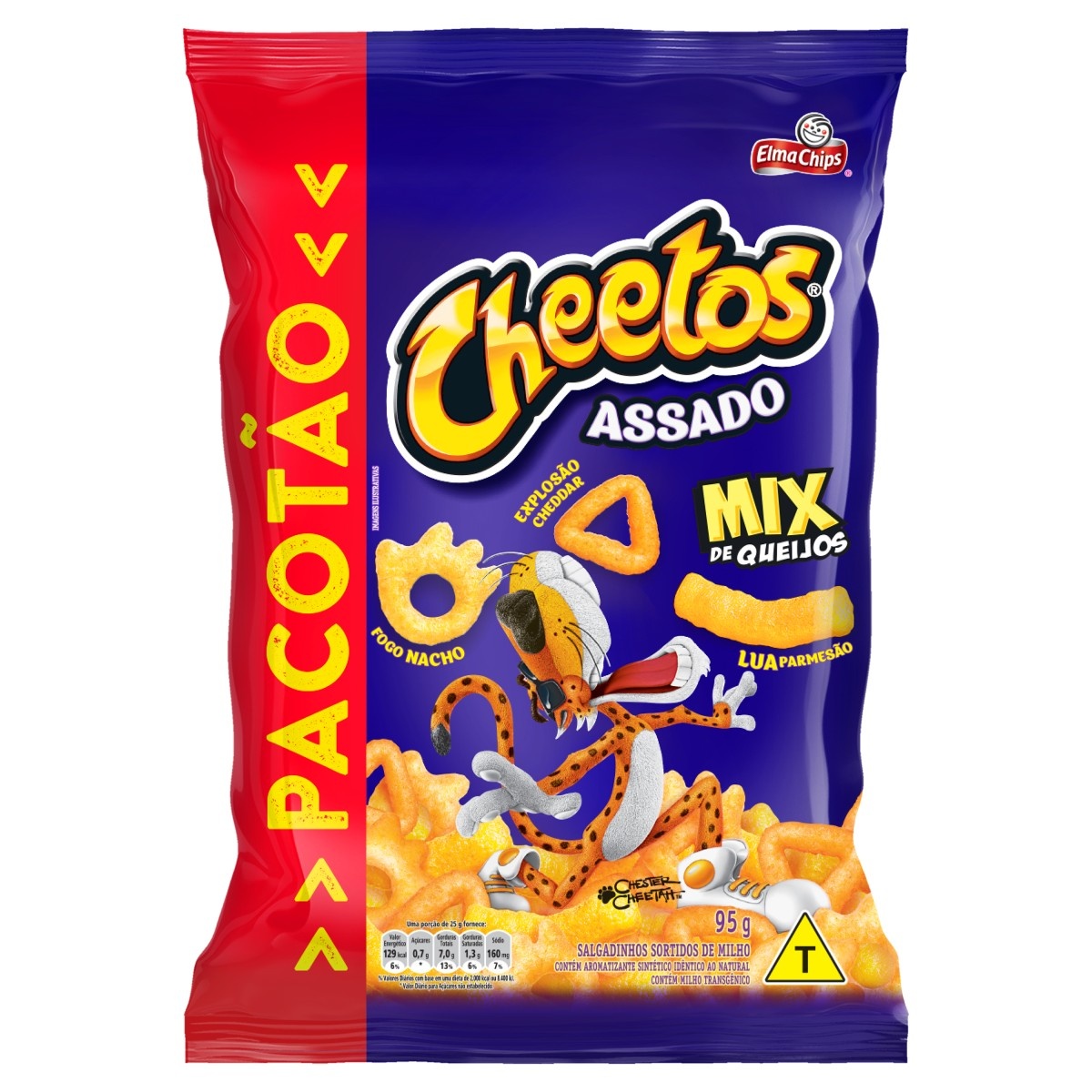 cheetos parmesão de queijos